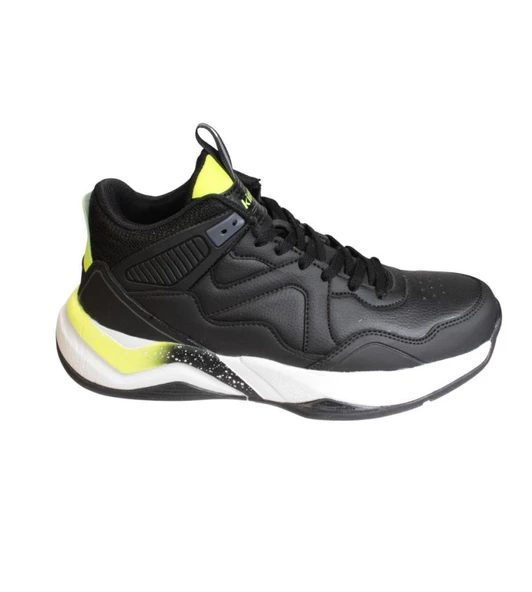 KİNETİX Erkek Siyah Bilekli Basketbol Spor Ayakkabısı - Resim 2