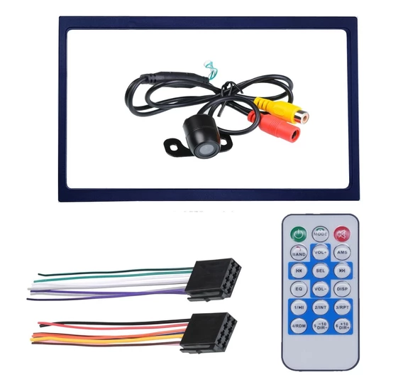Garaj Dünyası Edison EDS-702 7 Inch Double Teyp USB Mirror Link MP5 Bluetooth AUX - 6