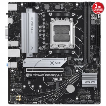 ASUS PRIME B650M-K DDR5 6400+(OC) HDMI VGA M.2 AM5 - 2