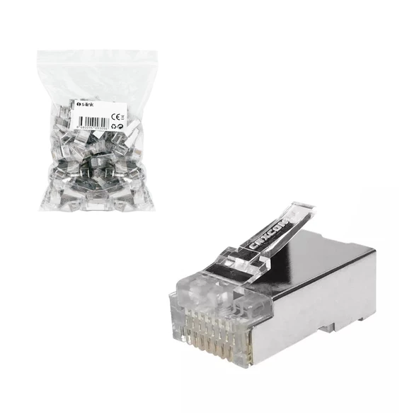 Rj45 Ftp Soket Metal (100 Adet) S-link Sl-m36