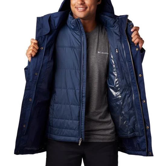 Columbia Horizons Pine Interchange Erkek Mont - Resim 5