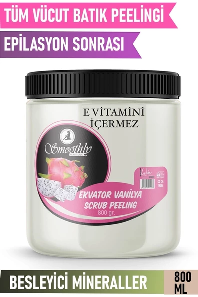 Ekvator Vanilya Aromalı Canlandırıcı & Yumuşatıcı El Ayak Ve Vücut Bakım Peelingi 800gr - 2