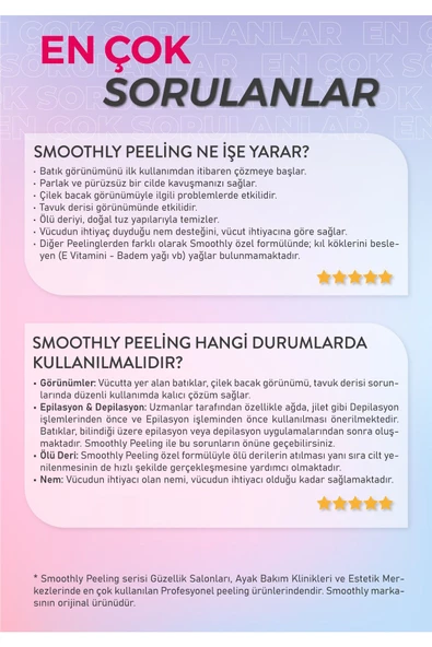 Kayısı Aromalı 800 G. Epilasyon Sonrası Vücut Peelingi Batık & Çilek Bacak Onarıcı - 3