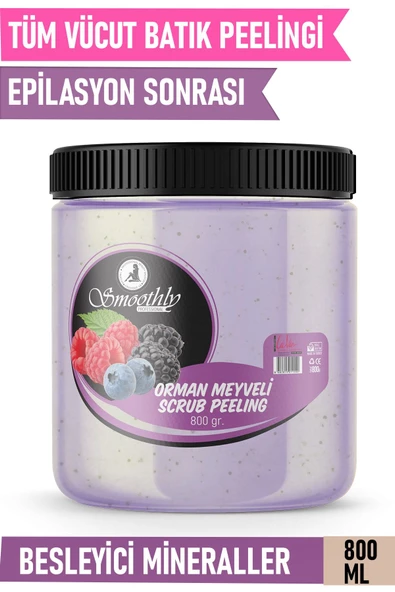 Orman Meyveli Canlandırıcı & Yumuşatıcı El Ayak Ve Vücut Bakım Peelingi 800gr - Resim 7