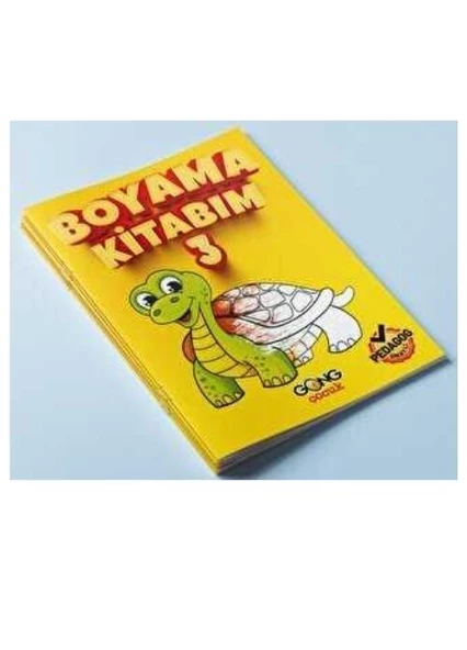 Gong Çocuk  Boyama Kitabım 3 ürün görseli 1