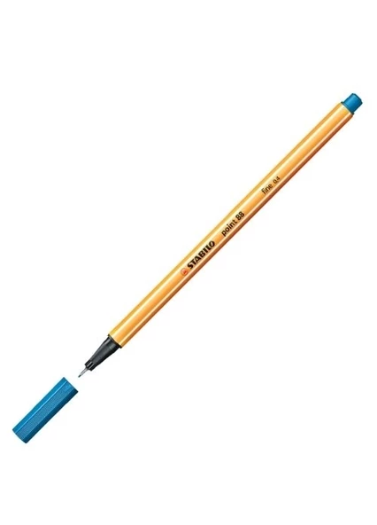 Stabilo Point 88 Fineliner Koyu Mavi Kalem