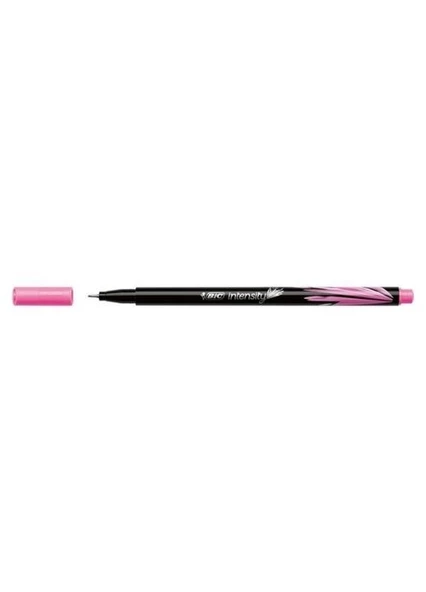 Bic Intensity Fineliner Pembe