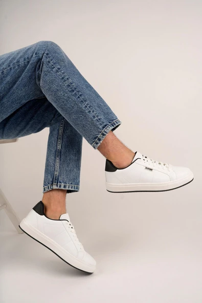 Muggo Harvest Garantili Unisex Bağcıklı Sneaker Spor Ayakkabı - 4