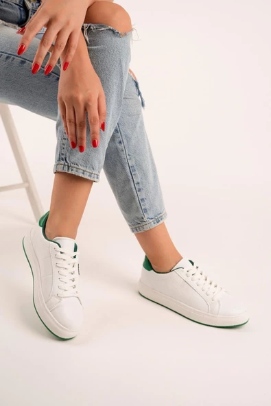 Muggo Harvest Garantili Unisex Bağcıklı Sneaker Spor Ayakkabı - 11