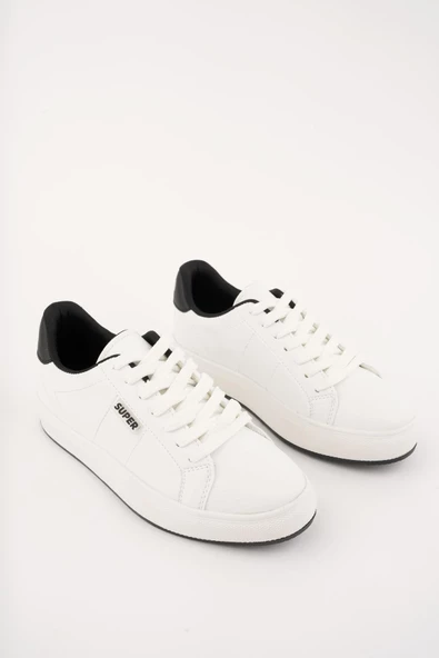 Muggo Harvest Garantili Unisex Bağcıklı Sneaker Spor Ayakkabı - 8