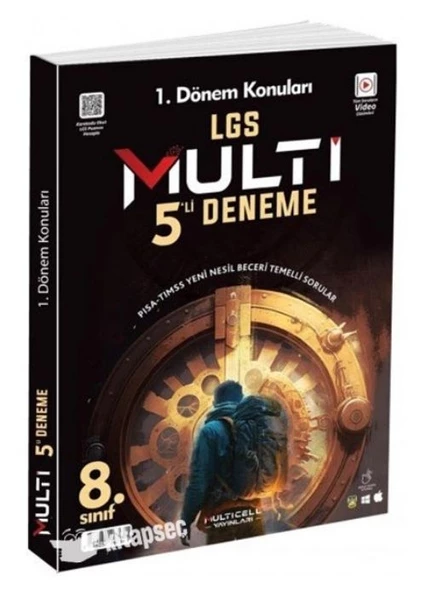 Damla Yayınları 8.Sınıf Multi 5 Li Deneme (1.dönem konuları)