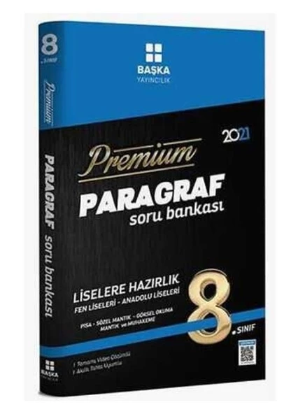 Başka Yayıncılık 8. Sınıf Paragraf Premium Soru Bankası