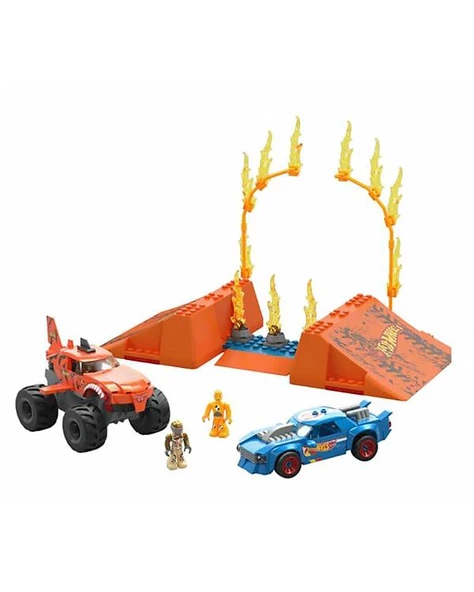 Mega Bloks Hot Wheels Smash N Crash Tiger Shark Çarpışma Seti HKF88 - 2
