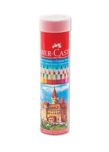 Faber Castel Metal Tüpte Kuru Boya 24 Renk