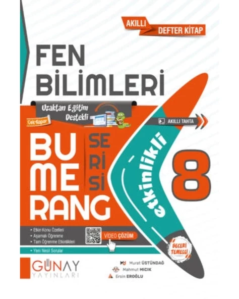 BUMERANG LGS 8. Sınıf Etkinlikli Fen Bilimleri