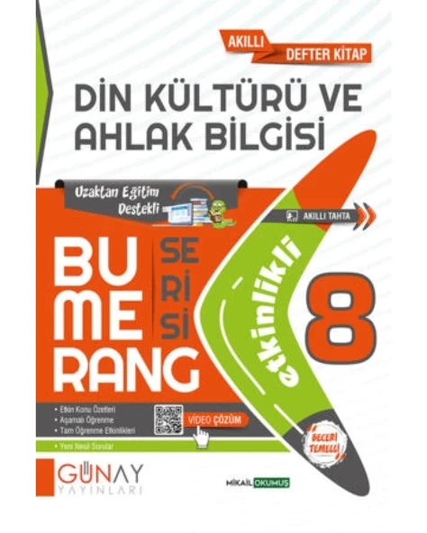 BUMERANG LGS 8. Sınıf Etkinlikli Din Kültürü