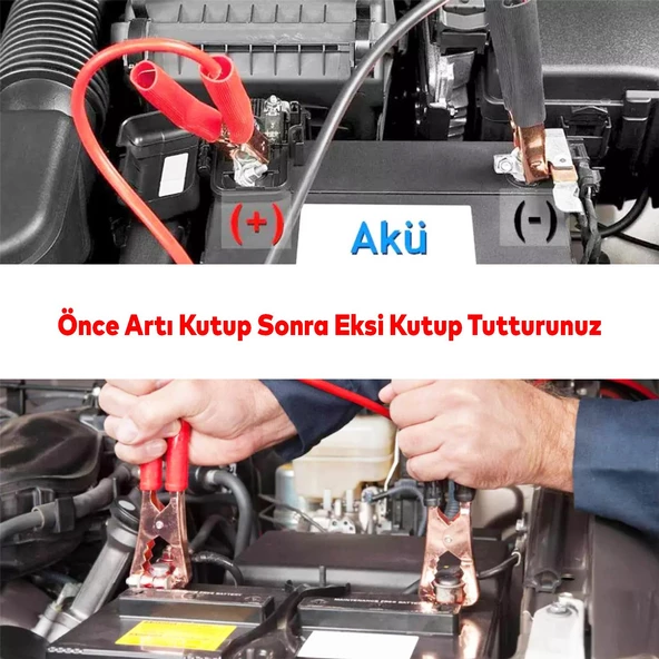 Haıs Akümülatör Redresör Akü Sarj Şarj Dolum Doldurma Cihazı Araç Araba 12-24 Volt 620 Watt FC16E - Resim 3