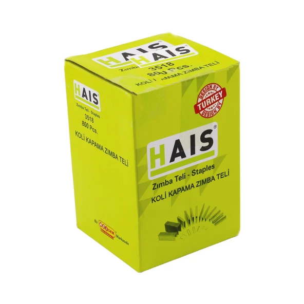 Haıs 3518 Hava Havalı Zımba Zımpa Çivi Koli Kapama Birleştirme Tabanca Teli 35/18 800 Pcs - 4