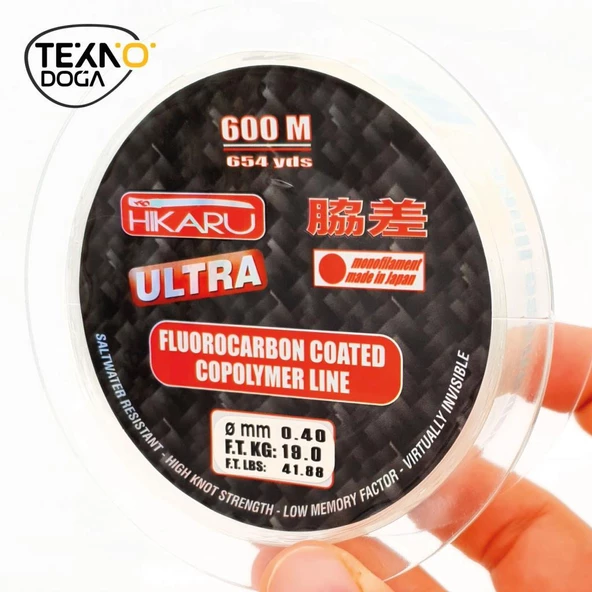 Lineaeffe Hikaru 600m Fluoro Carbon Kaplı Hayalet Misina - 4