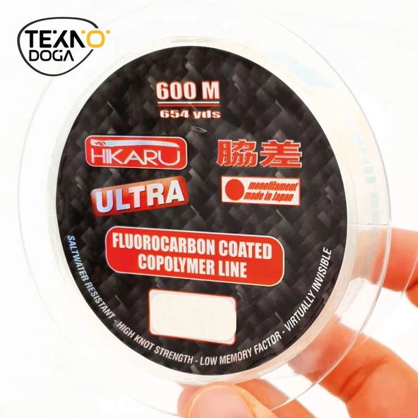 Lineaeffe Hikaru 600m Fluoro Carbon Kaplı Hayalet Misina - 3