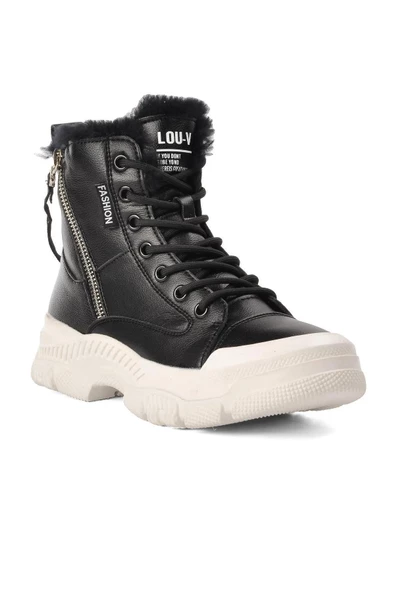 Guja 23K310-24 Kadın Polarlı Kısa Spor Bot - 6