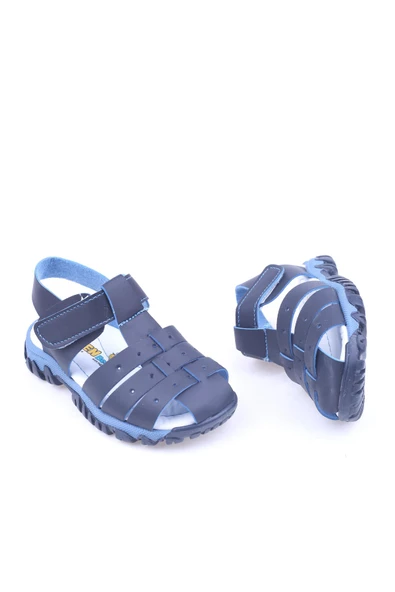 Walkenzo Arzen-3012 Erkek Bebek Ortopedik Sandalet Ayakkabı - 3