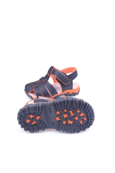 Walkenzo Arzen-3012 Erkek Bebek Ortopedik Sandalet Ayakkabı - 4