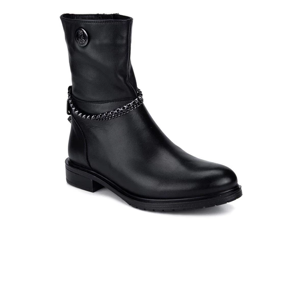 Venüs 20713K Kadın Hakiki Deri Zincir Detay Günlük Bot - 6