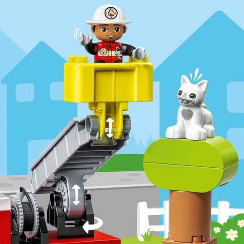 LEGO Duplo 10969 Kurtarma İtfaiye Kamyonu  (21 Parça) - 7