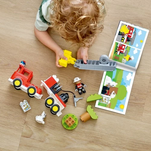 LEGO Duplo 10969 Kurtarma İtfaiye Kamyonu  (21 Parça) - 10