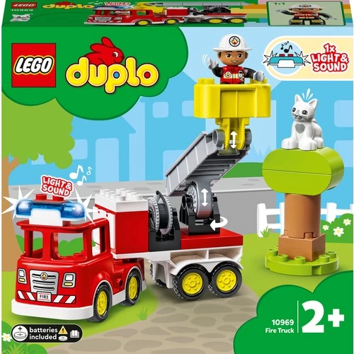 LEGO Duplo 10969 Kurtarma İtfaiye Kamyonu  (21 Parça) - 4