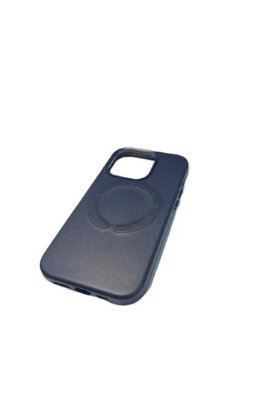 İphone 14 Pro Magsafe Leather Kapak Kılıf - Resim 12