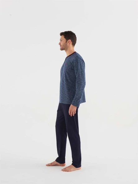 Mod Collection 3745 Erkek Patlı Pijama Takım - 2