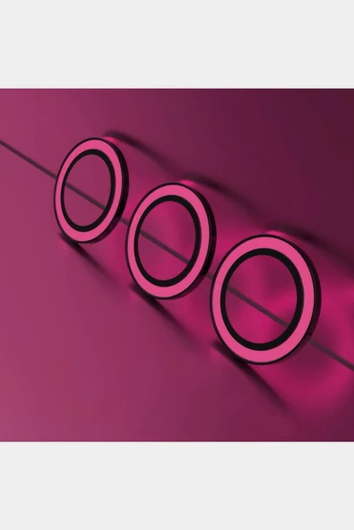 İphone 13 Pro Ve 13 Pro Max Uyumlu Fosforlu Kamera Koruma Lensi - 2