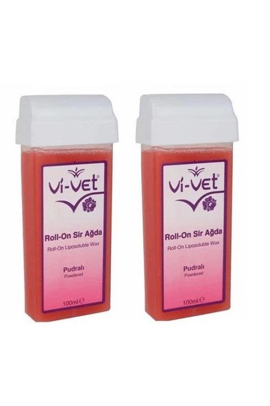 Vi-Vet Roll-On Sir Ağda Pudralı 100 ml 2 Ad.