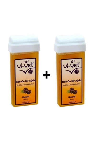 Vi-Vet Roll-On Sir Ağda Naturel 100 ml 2 Ad.