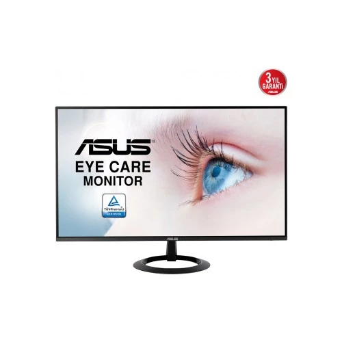 ASUS VZ27EHE 27'' IPS 1MS 75MHZ 1XVGA 1XHDMI FHD 1920X1080 DÜŞÜK MAVİ IŞIK FLICKER-FREE FRESYNC VESA SİYAH - 2