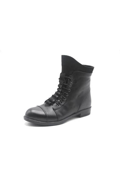 Scavia 502 Kadın Deri Bot - Resim 4