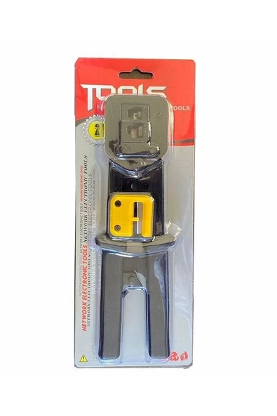 TOOLS Ez Rj45 Rj11 Cat5 Cat6 Konnektör Ağ Sıkma Pensesi - Resim 3