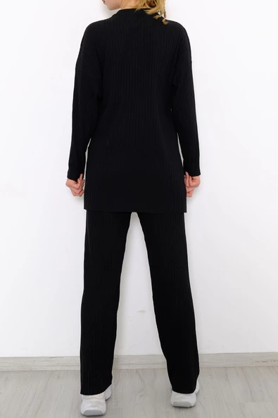 Uzun Kol Fitilli Takım Siyah - 10147.1567. - 10