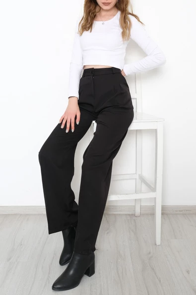 Palazzo Pantolon Siyah - 20709.683. - 3