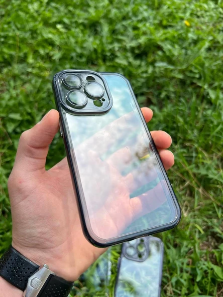 İphone 14 Pro Sp Lens Korumalı Silikon Telefon Kılıfı - 10