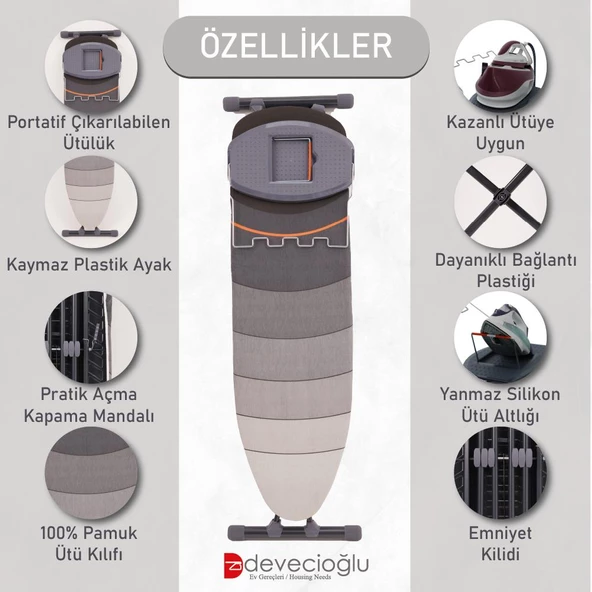 Yeni Nesil Ultraboard 151 Ütü Masası - 3