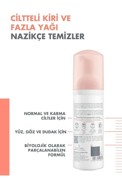 AVENE Mousse Nettoyante Cilt Temizleyici Köpük 150 ml - 3