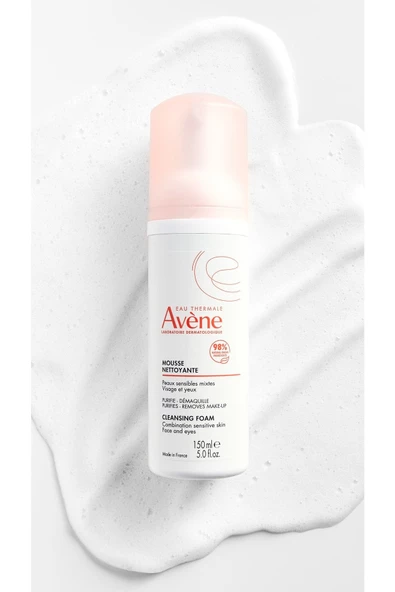 AVENE Mousse Nettoyante Cilt Temizleyici Köpük 150 ml - 4