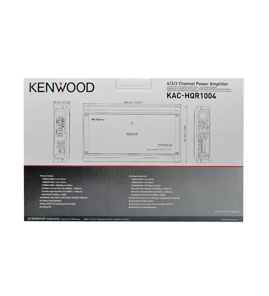 Kenwood Kac-Hqr1004 4 Kanal Oto 1200W Amplifikatör - 5