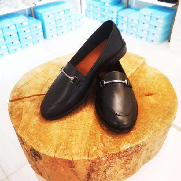 Janestt Kadın Hakiki Deri Loafer Ayakkabı 145-34-604 - 4
