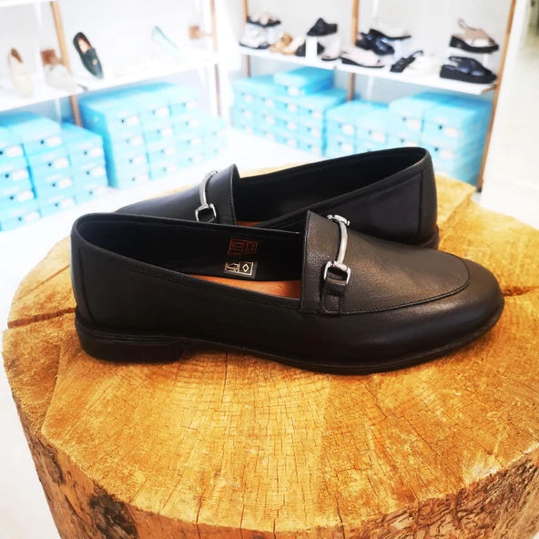 Janestt Kadın Hakiki Deri Loafer Ayakkabı 145-34-604 - 3