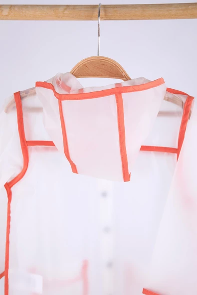 Babyhola Kız Erkek Bebek Çocuk Şeffaf Yağmurluk 5345 - 9