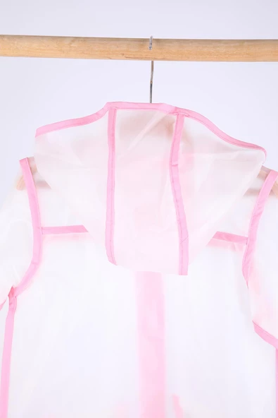 Babyhola Kız Erkek Bebek Çocuk Şeffaf Yağmurluk 5345 - 5